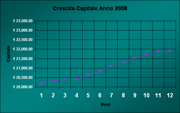 Crescita capitale 2008